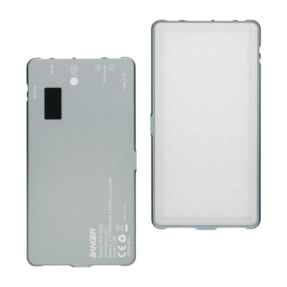 Sanger PRO-S180 v2 Bi-Color LED Video Işığı