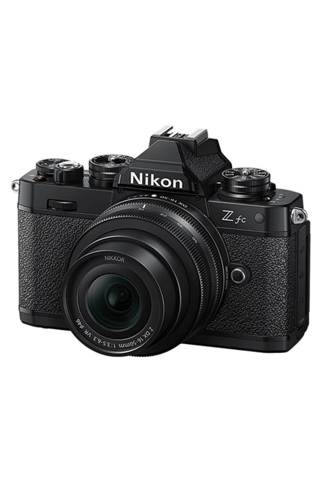 Nikon Z fc + 16-50mm + 50-250mm Lensli Aynasız Dijital Fotoğraf Makinesi (Siyah)