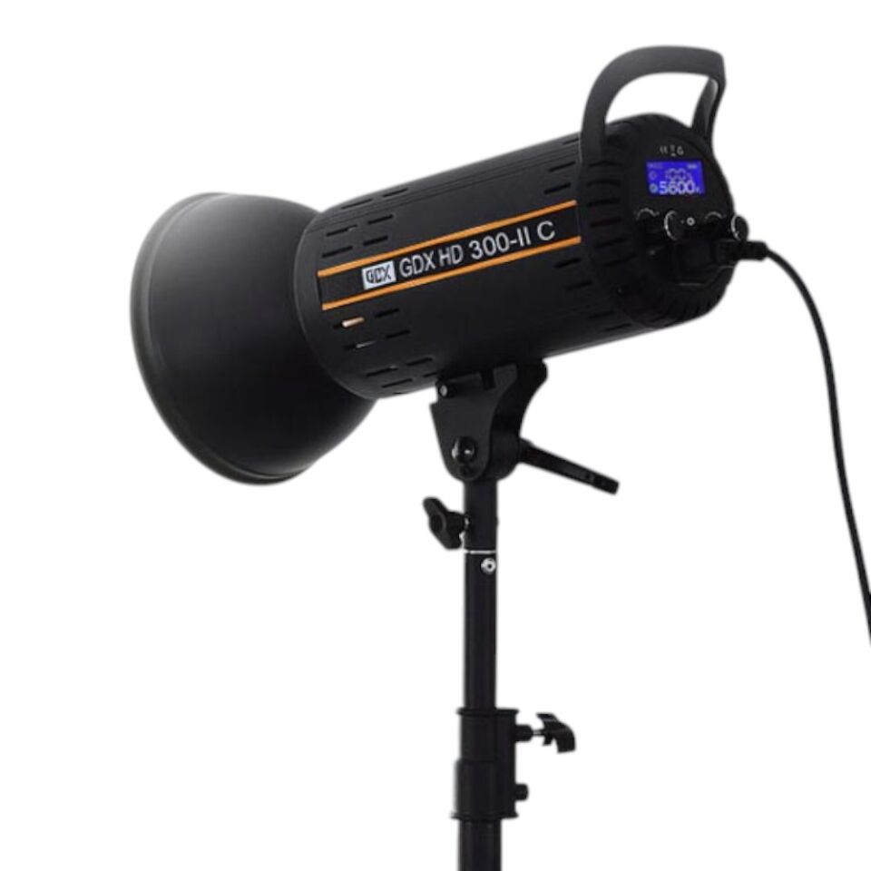 GDX HD-300II C BiColor Tekli Işık Seti 300W Video Led Işığı