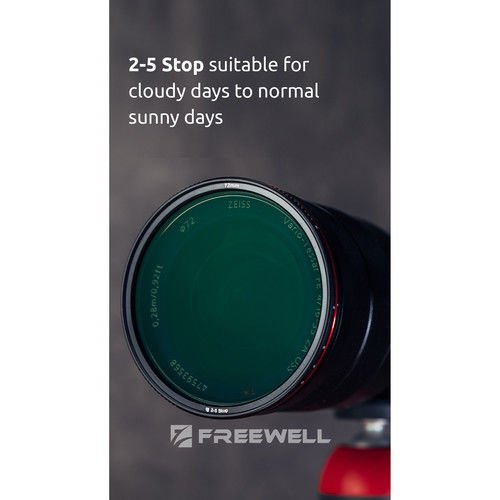 Freewell Standard Day Variable ND Filter (82mm, 2 to 5-Stop)