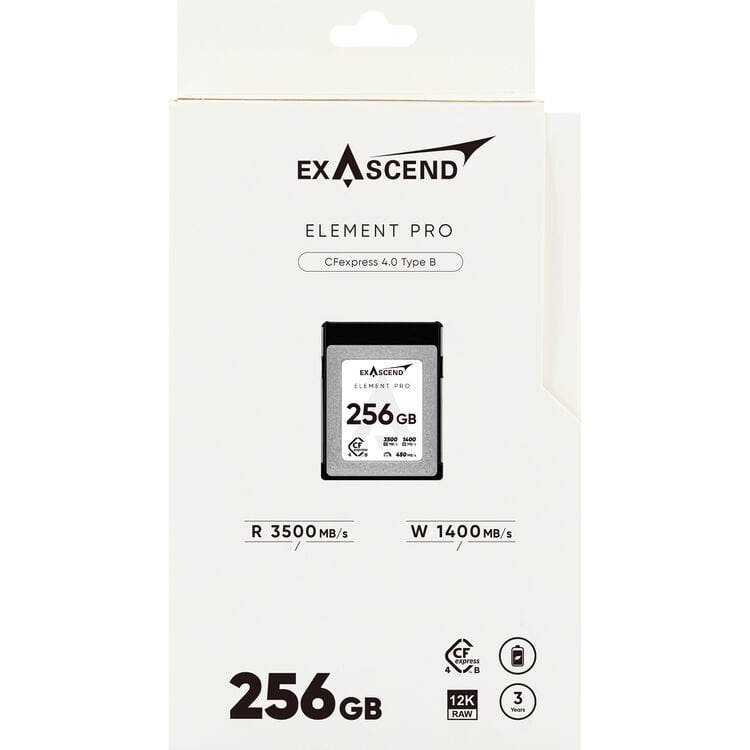 Exascend 256GB Element Pro CFexpress 4.0 Type B Hafıza Kartı