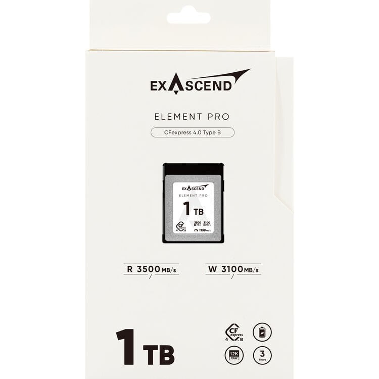 Exascend 1TB Element Pro CFexpress 4.0 Type B Hafıza Kartı