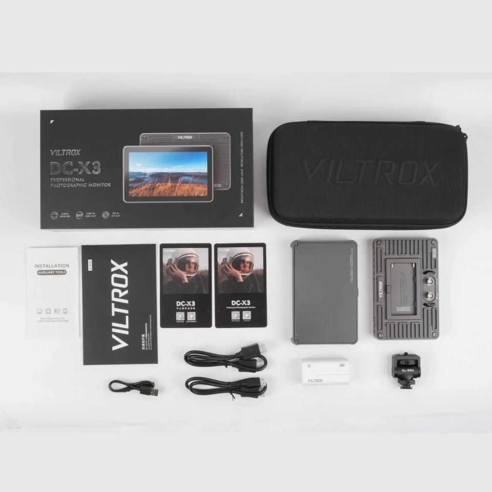 Viltrox DC-X3 6'' HDMI/SDI 2000nit Dokunmatik Kamera Üstü Monitör