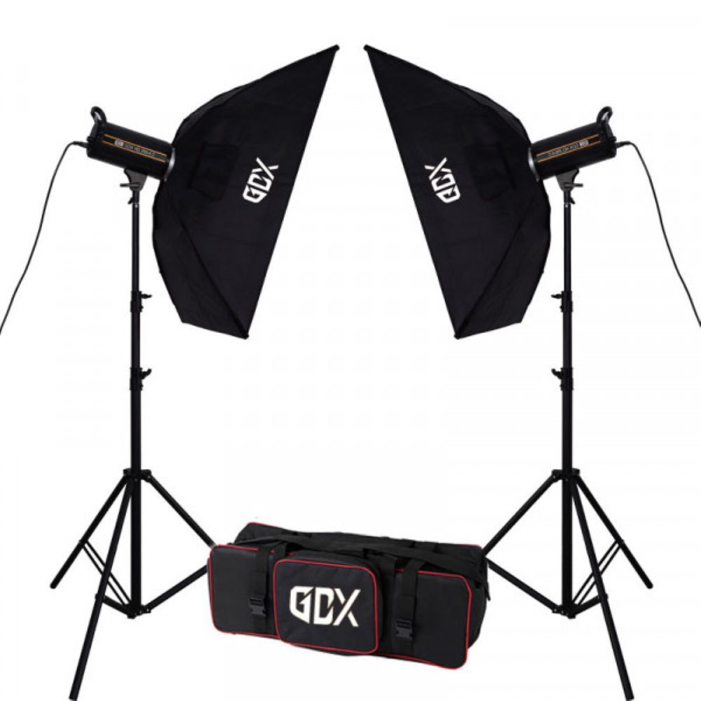 Gdx HD-120II C BiColor 2'li Işık Seti 120W Fotoğraf ve Video LED Işığı