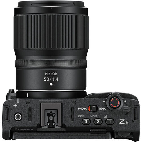 Nikon ZR 6K Sinema Kamerası + Z 50mm F/1.4 Lens Kit