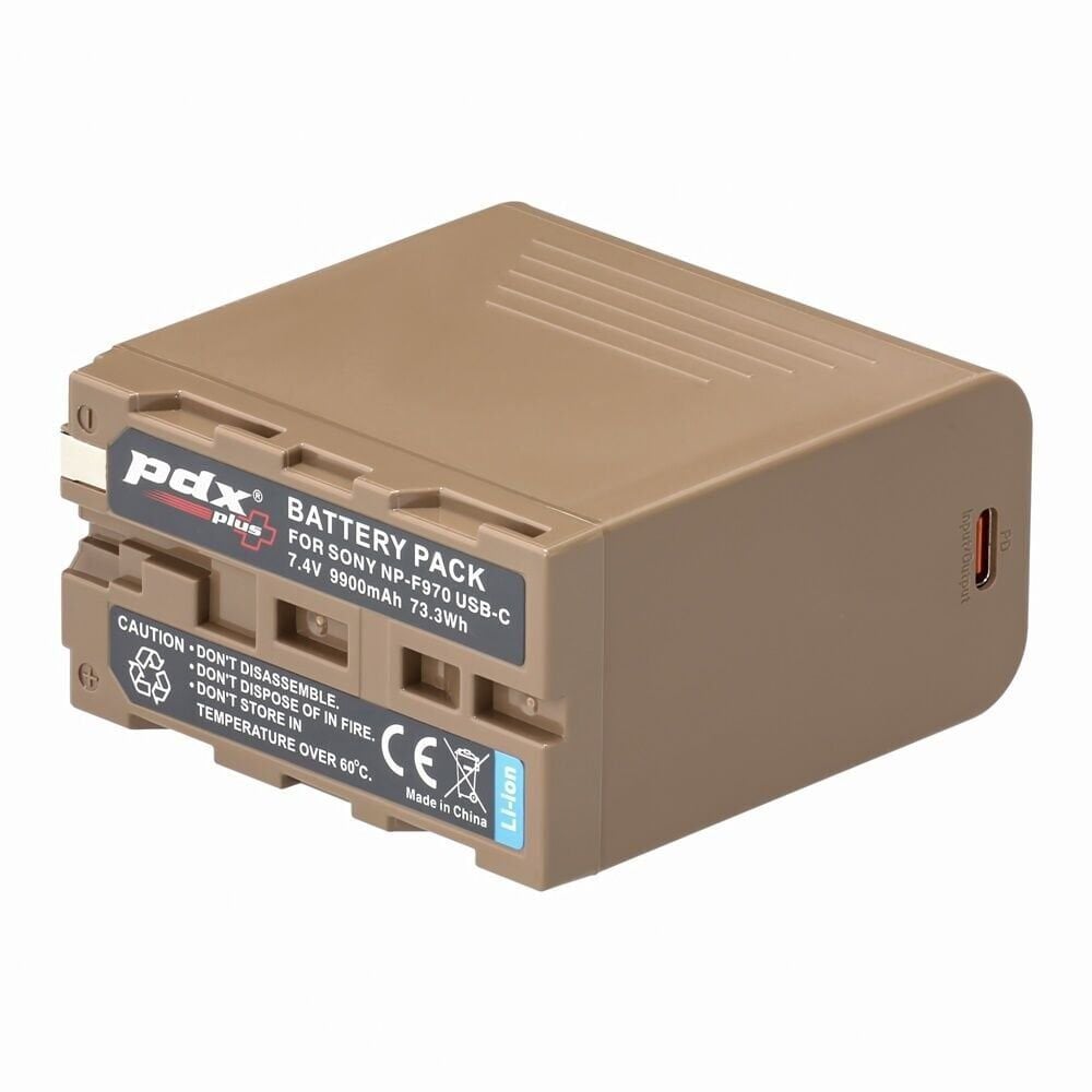 PDX NP-F970 USB-C Batarya (Sony)