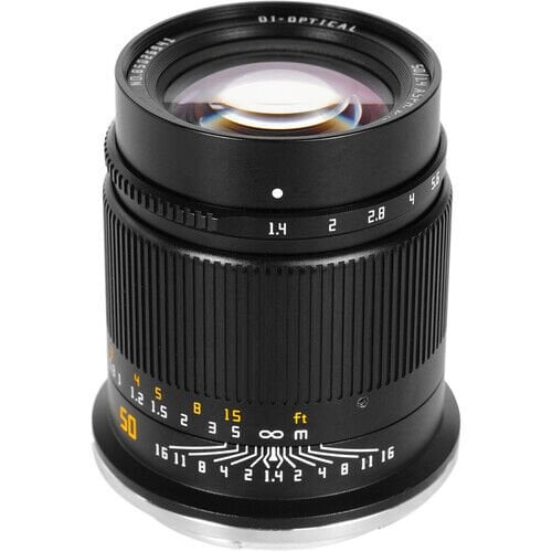 TTArtisan 50mm F1.4 MF Lens (Sony E-Mount)