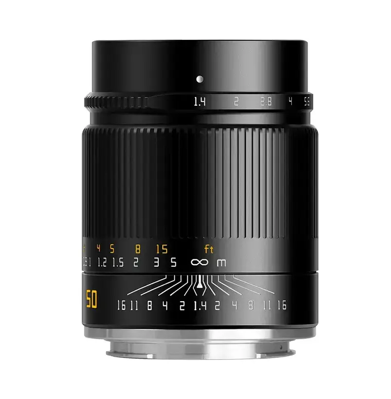 TTArtisan 50mm F1.4 MF Lens (Canon RF Mount)