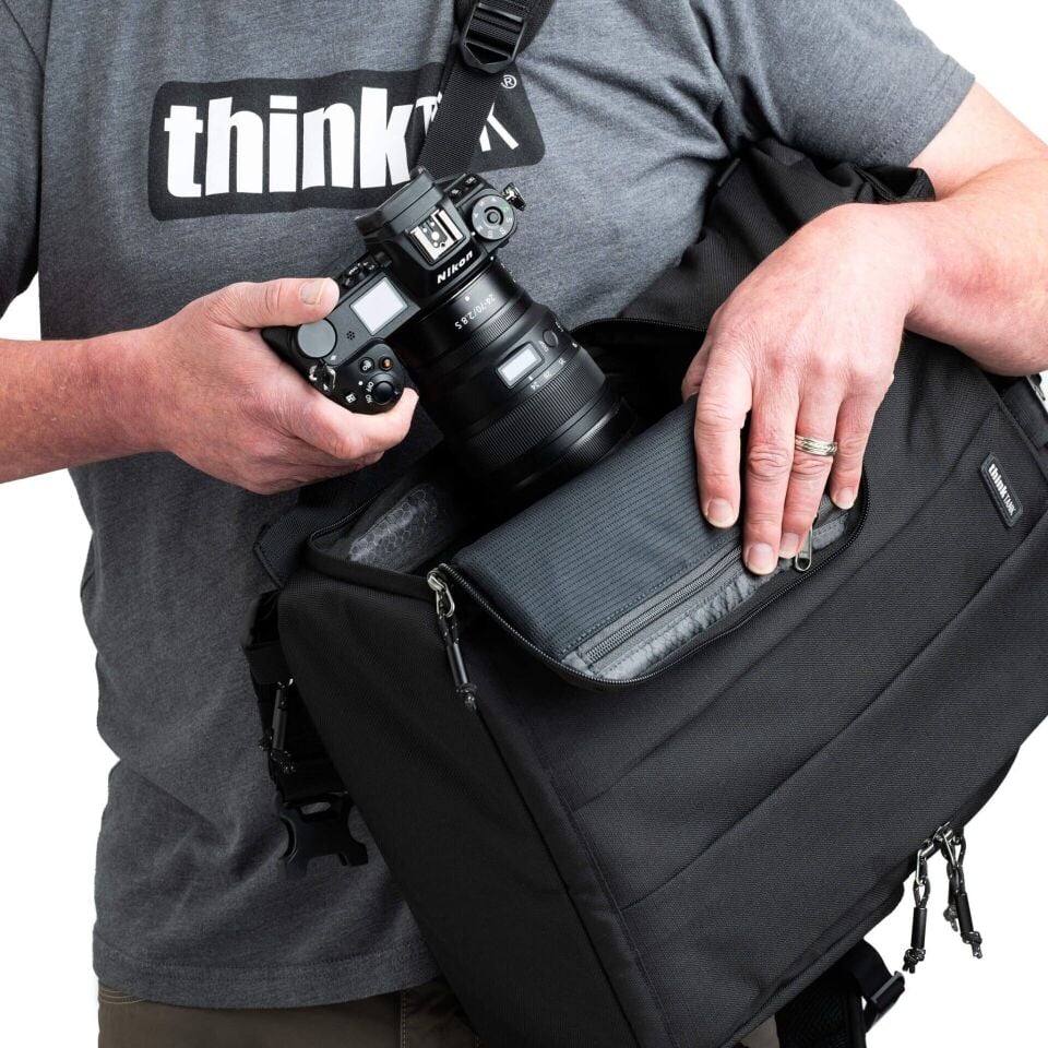 Think Tank FocusPoint 30L Sırt Çantası (Asphalt Black)