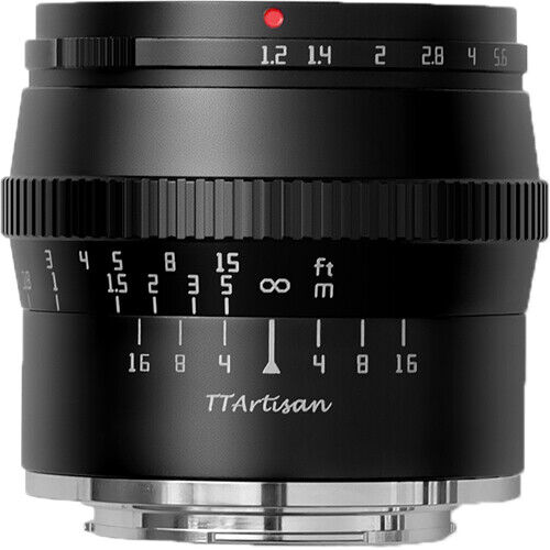 TTArtisan 50mm F1.2 Lens (Fujifilm X Mount)