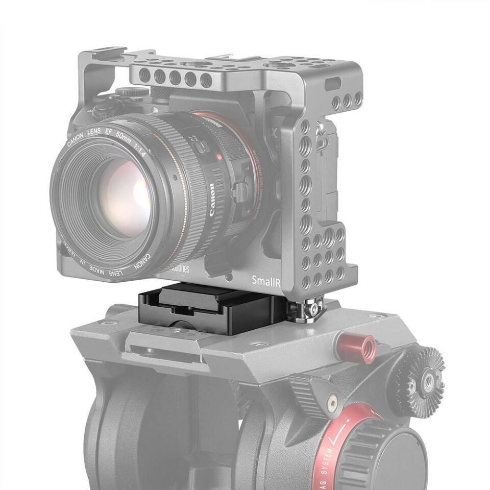 SmallRig 2144B Hızlı Bırakma Kelepçesi ve Plakası (Arca tipi Uyumlu)