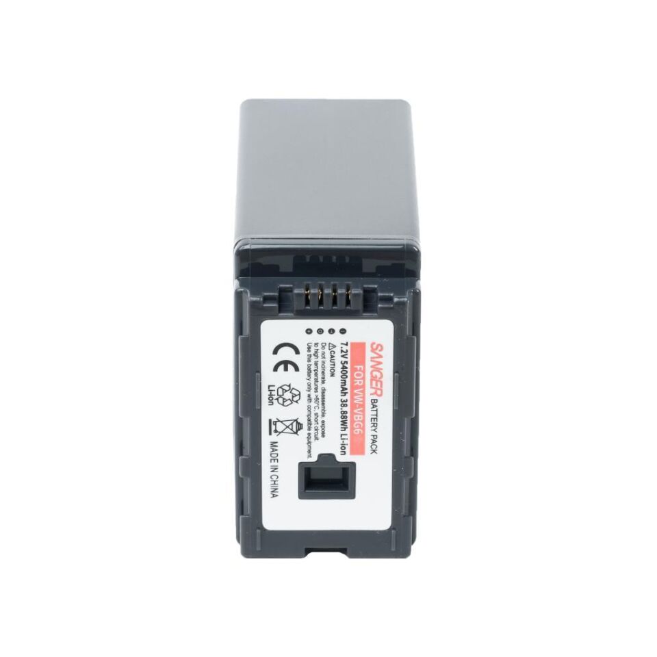 Sanger VW-VBG6 Panasonic Kamera Batarya