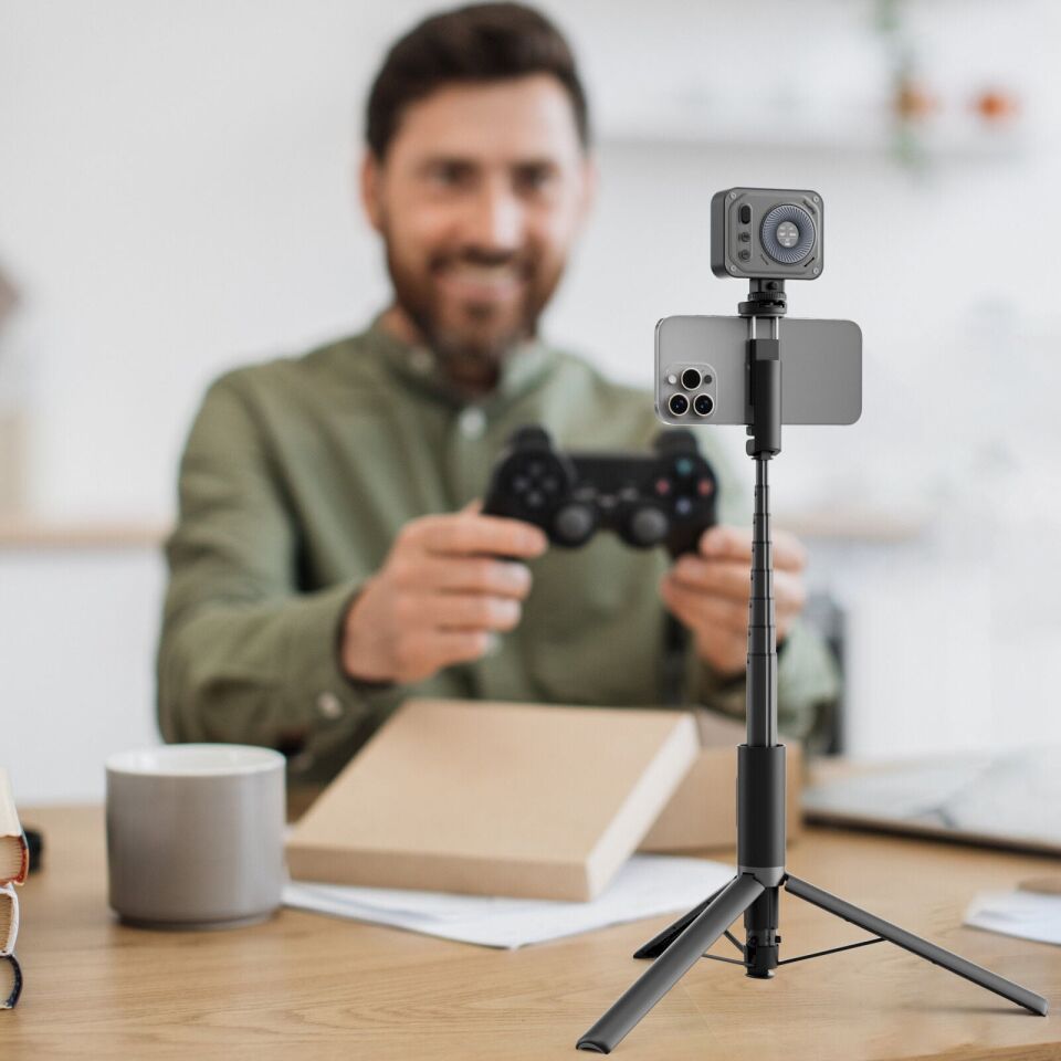 SmallRig 5291 ST30 Lite Tek Dokunuşla Açılan Selfie Çubuğu Tripod
