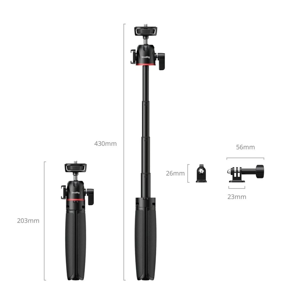 SmallRig 5285B VT-15 Mantis Mini Tripod