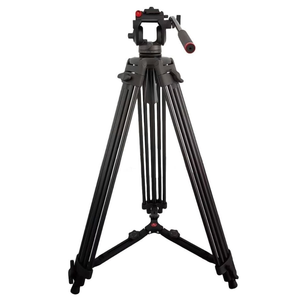 Miliboo MTT608A 152 cm Video Tripod - MYT802L Dikey Çekim Kafalı
