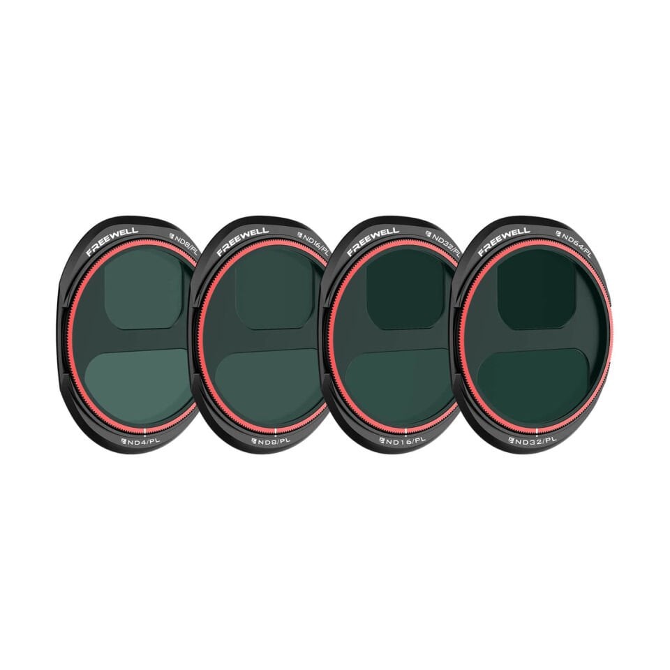 Freewell DJI Mavic 4 Pro ND/PL Filters 4 Pack - Bright Day