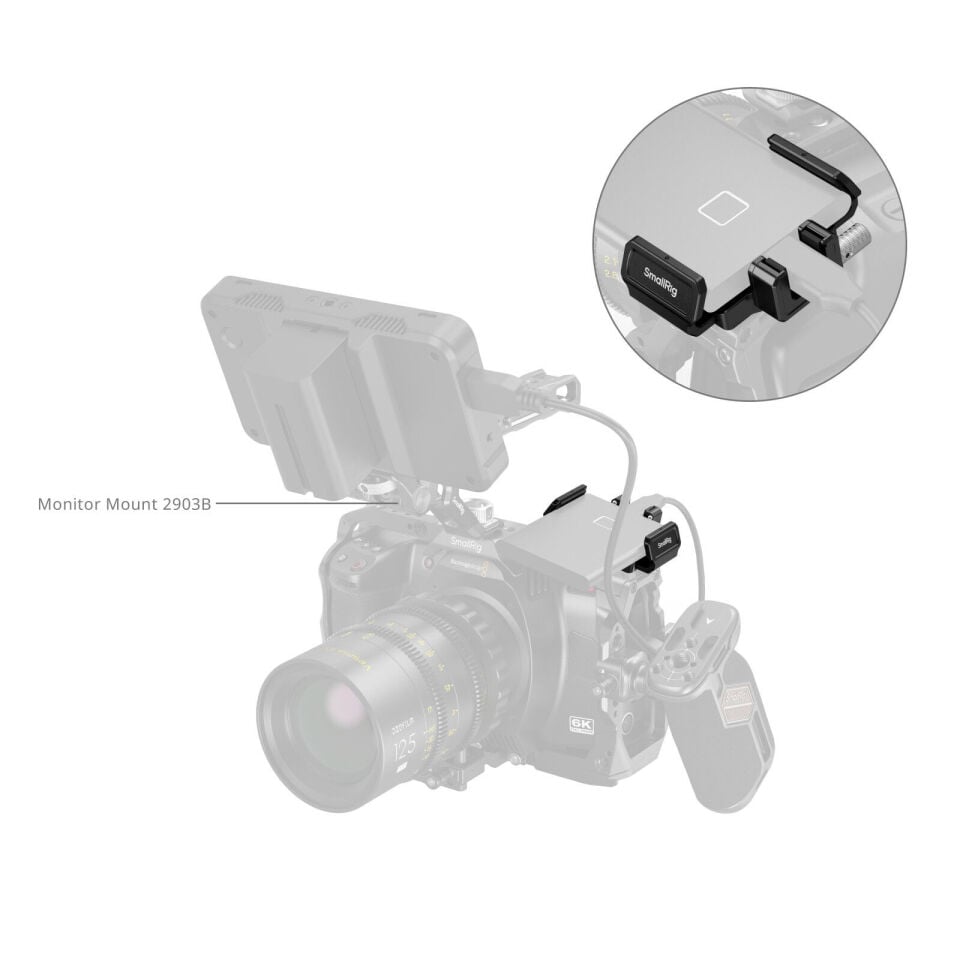 SmallRig 3272B SSD Kelepçesi Samsung T5 / T7 / T7 Shield / T9  ile uyumlu