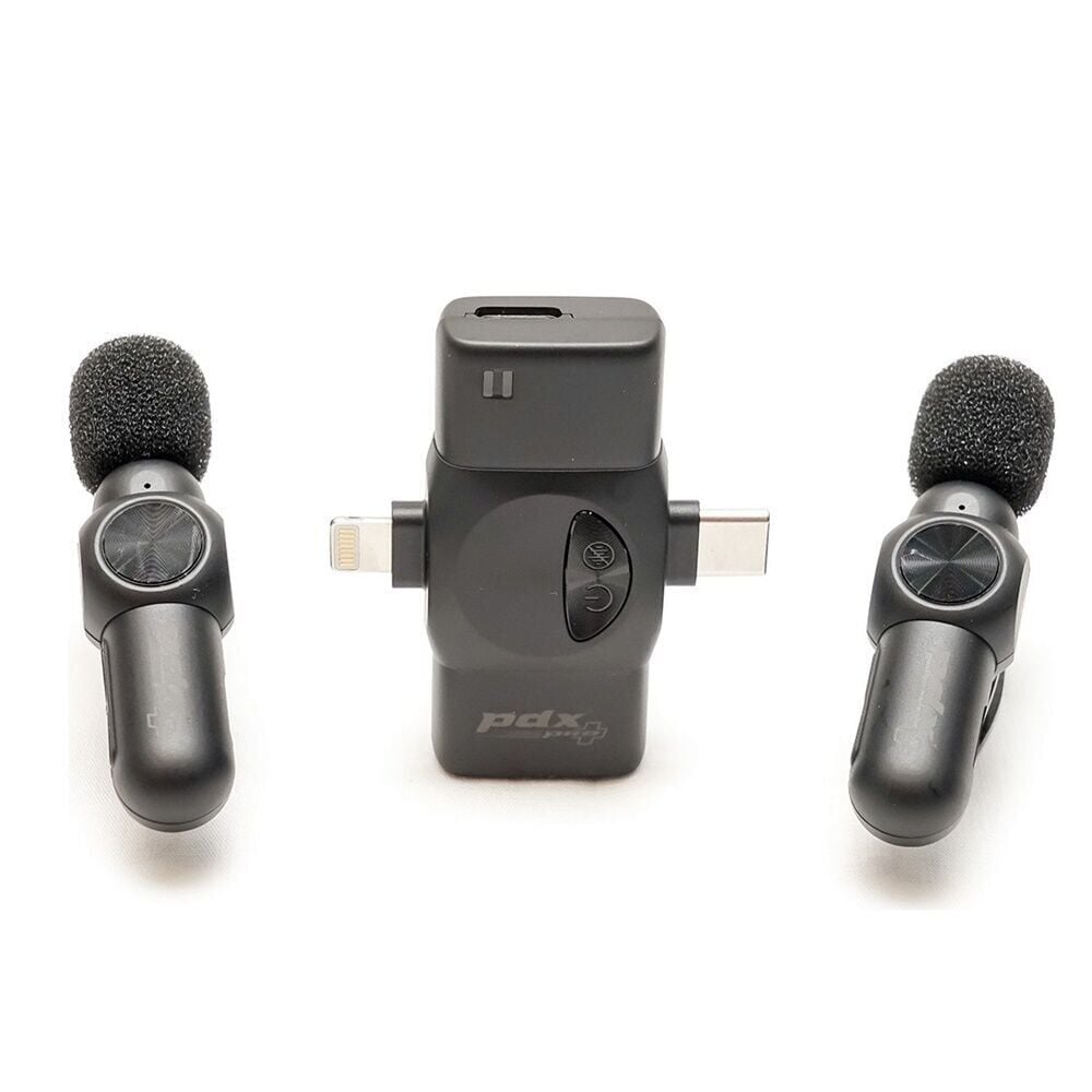 PDX V5-2 İkili Kablosuz Yaka Mikrofonu