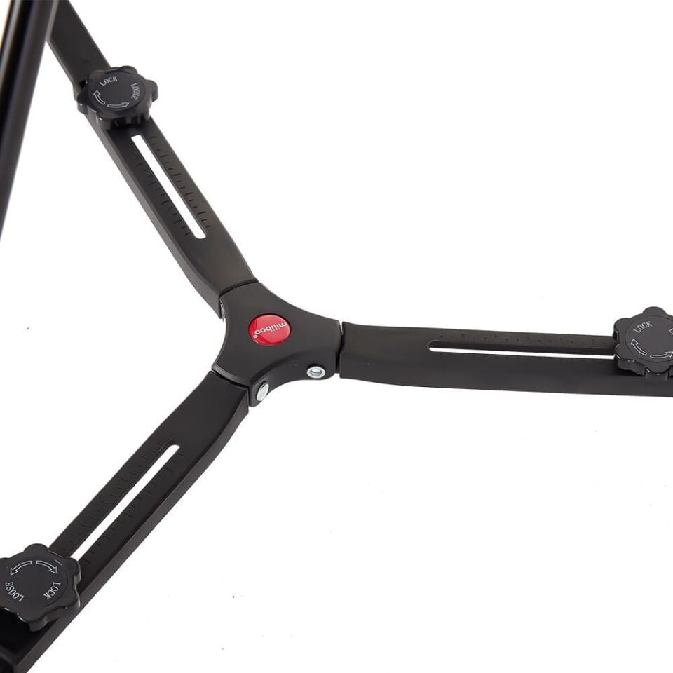 Miliboo MTT608A 196 cm Video Tripod - MYT802L Dikey Çekim Kafalı
