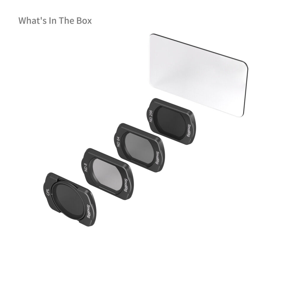 SmallRig 4774B DJI Osmo Pocket 4 / 3 için Filtre Seti