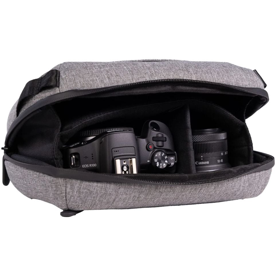 Canon EOS R100 + RF-S 18-45mm IS STM Travel Kit (Omuz Çantası + 64GB SD Kart)