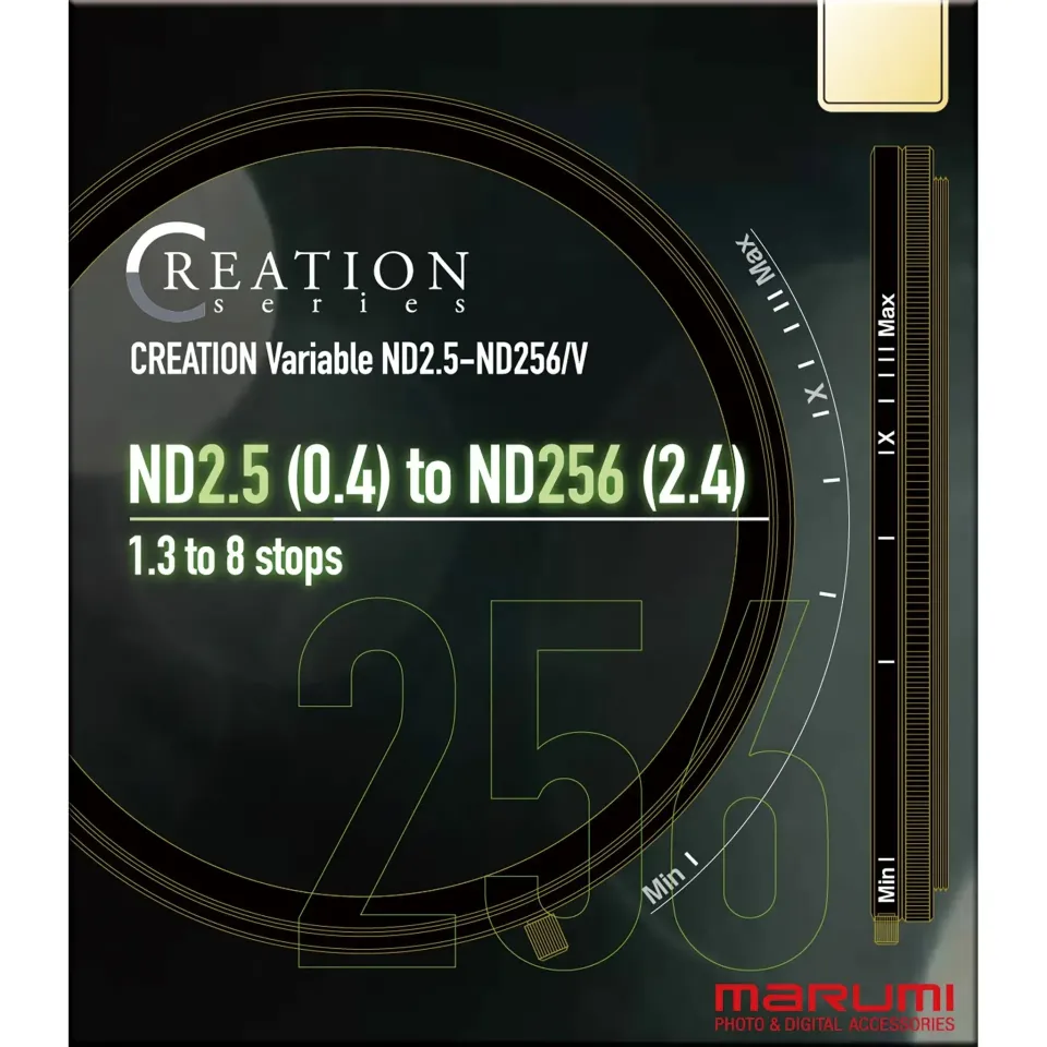 Marumi CREATION Variable ND2.5-ND256/V 77 mm