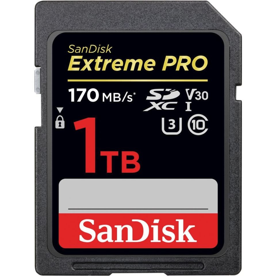 SanDisk SD 1TB Extreme PRO UHS-I SDXC V30 Hafıza Kartı