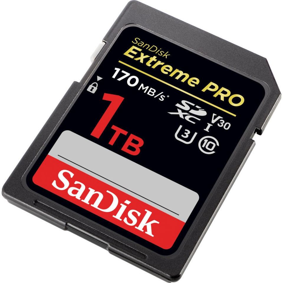 SanDisk SD 1TB Extreme PRO UHS-I SDXC V30 Hafıza Kartı