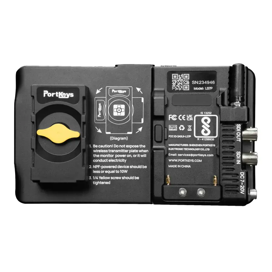 Portkeys LS7P - 7'' SDI Kablosuz Kamera Monitörü