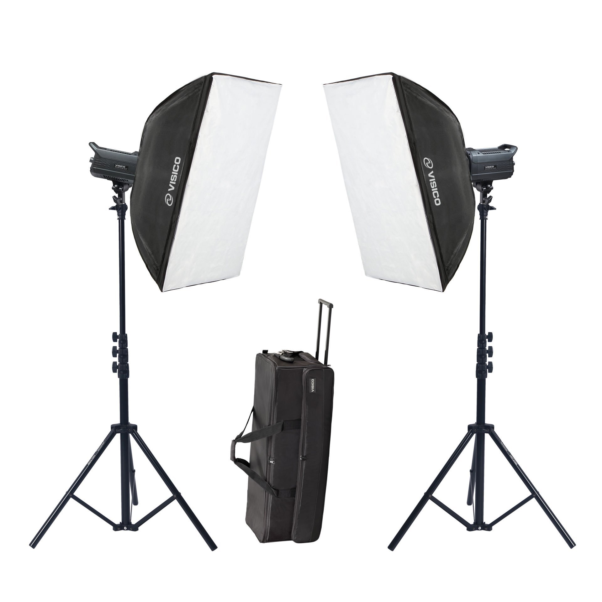 Visico Led-150ST 2’li Video Led Işık Seti (150W)