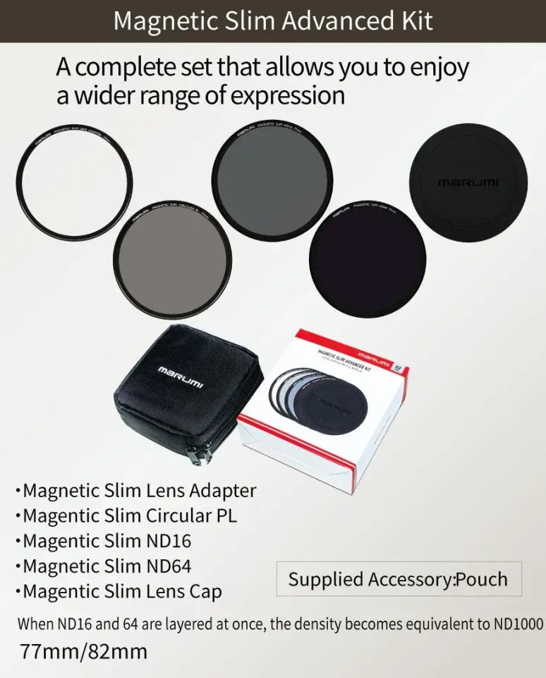 Marumi Magnetic Slim Advanced Kit 82 mm