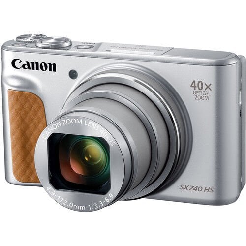 Canon PowerShot SX740 HS Fotoğraf Makinesi Light Edition (Silver)