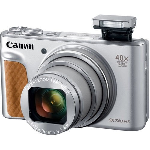 Canon PowerShot SX740 HS Fotoğraf Makinesi Light Edition (Silver)