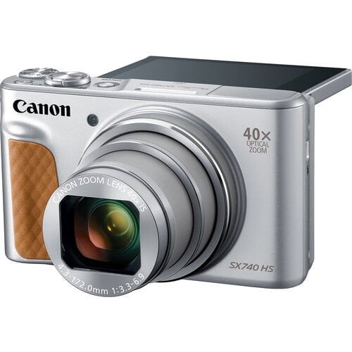 Canon PowerShot SX740 HS Fotoğraf Makinesi Light Edition (Silver)