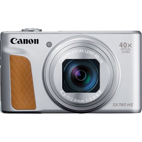 Canon PowerShot SX740 HS Fotoğraf Makinesi Light Edition (Silver)