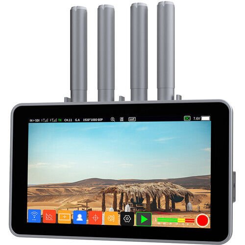 Shimbol ZO600MS 5.5'' 1080p60 Wireless 3G-SDI & HDMI Dokunmatik Kayıtçı Monitör