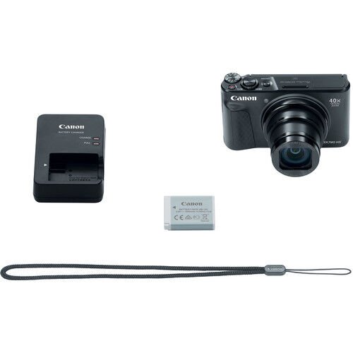 Canon PowerShot SX740 HS Fotoğraf Makinesi Light Edition (Black)