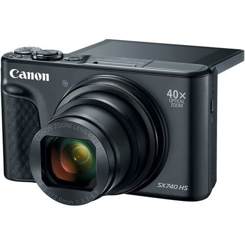 Canon PowerShot SX740 HS Fotoğraf Makinesi Light Edition (Black)