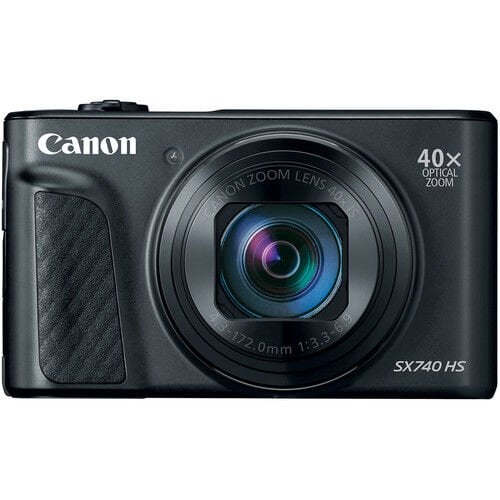 Canon PowerShot SX740 HS Fotoğraf Makinesi Light Edition (Black)