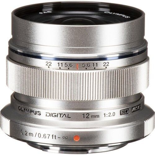 OLYMPUS LENS 12MM 2.0 M.ZUIKO SILVER