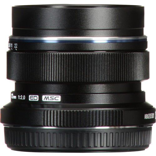 OLYMPUS LENS 12MM 2.0 M.ZUIKO BLACK