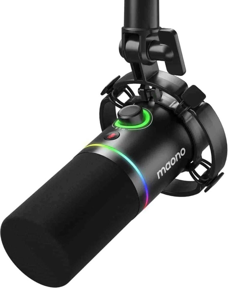 Maono PD200X USB/XLR Dinamik Mikrofon (Siyah)
