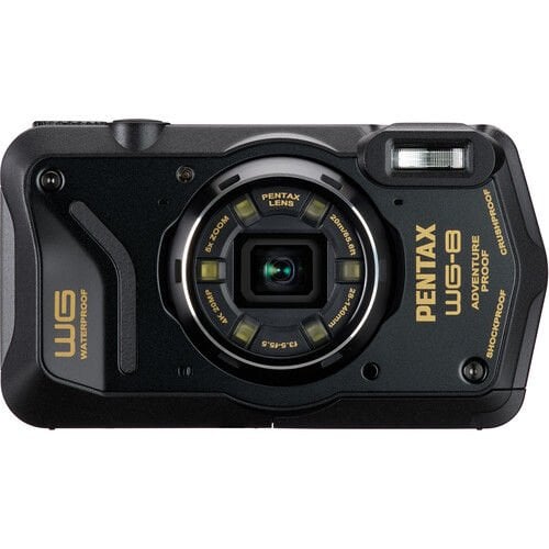 Ricoh PENTAX WG-8 Dijital Fotoğraf Makinesi (Siyah)