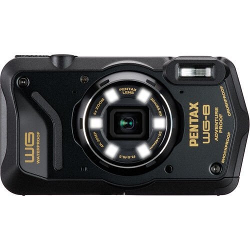 Ricoh PENTAX WG-8 Dijital Fotoğraf Makinesi (Siyah)