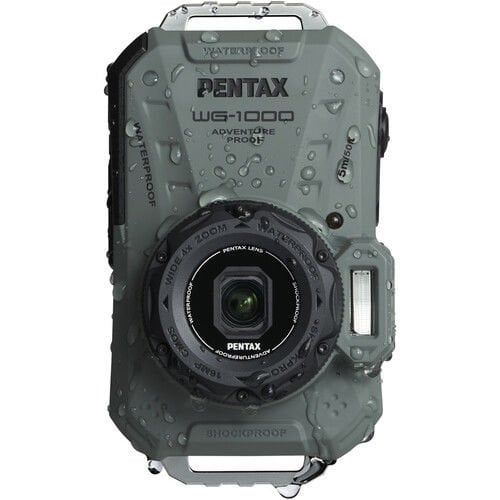 Ricoh PENTAX WG-1000 Dijital Fotoğraf Makinesi (Olive)
