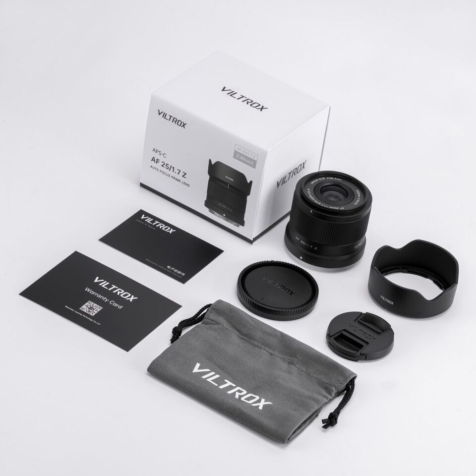 Viltrox AF 25mm F1.7 Air APS-C Lens (Nikon Z Mount)