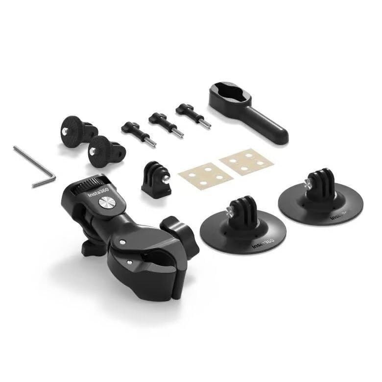 Insta360 X5 Motorcycle Bundle + Action Invisible Stick (128GB Hafıza Kartı Dahil)