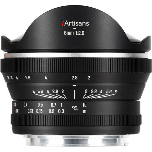 7Artisans 6mm F2.0 Canon (EOS-R Mount) MF APS-C Lens