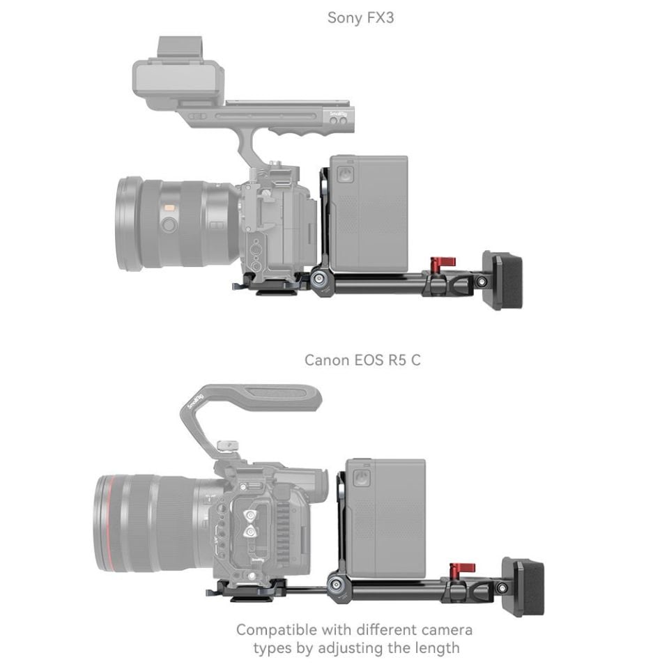 SmallRig 4063 Kompakt V-Mount Plaka Sistemi