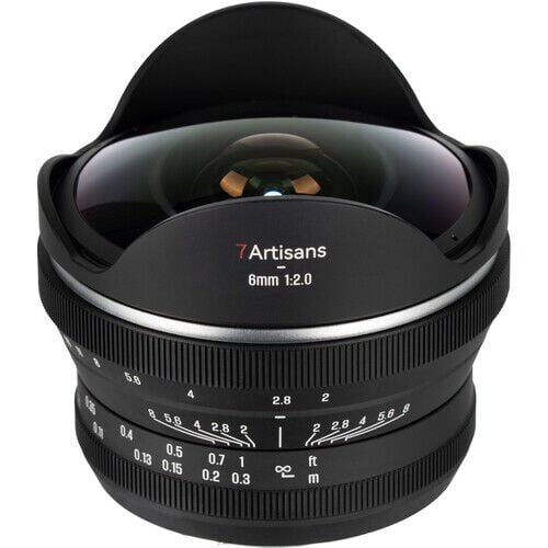 7Artisans 6mm F2.0 Fuji (FX Mount) MF APS-C Lens